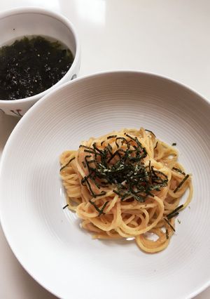 失敗しない簡単たらこスパ-レシピのメイン写真