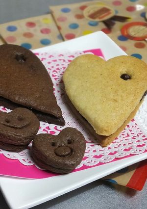 HMで♪ｶﾞﾅｯｼｭｻﾝﾄﾞｸｯｷｰ-レシピのメイン写真