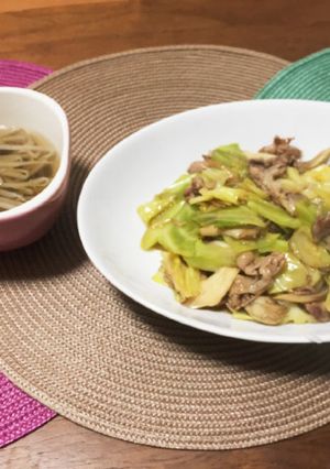 豚肉とキャベツの中華あんかけ丼-レシピのメイン写真