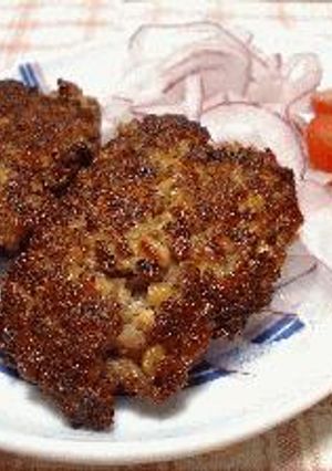 納豆ハンバーグ-レシピのメイン写真
