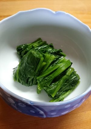 シャキシャキほうれん草のゆで方☆-レシピのメイン写真