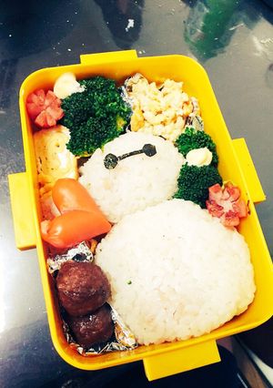 ベイマックスのキャラ弁！-レシピのメイン写真
