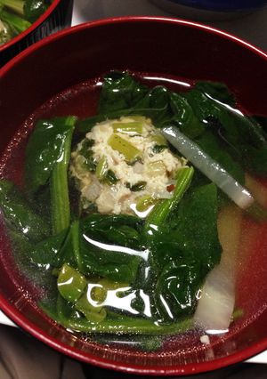 余った大根の皮と葉で！合わせやすい肉団子-レシピのメイン写真