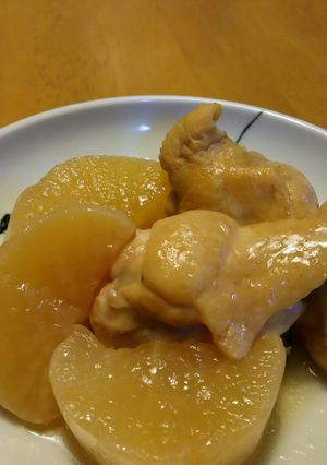 大根と鳥手羽の煮物-レシピのメイン写真
