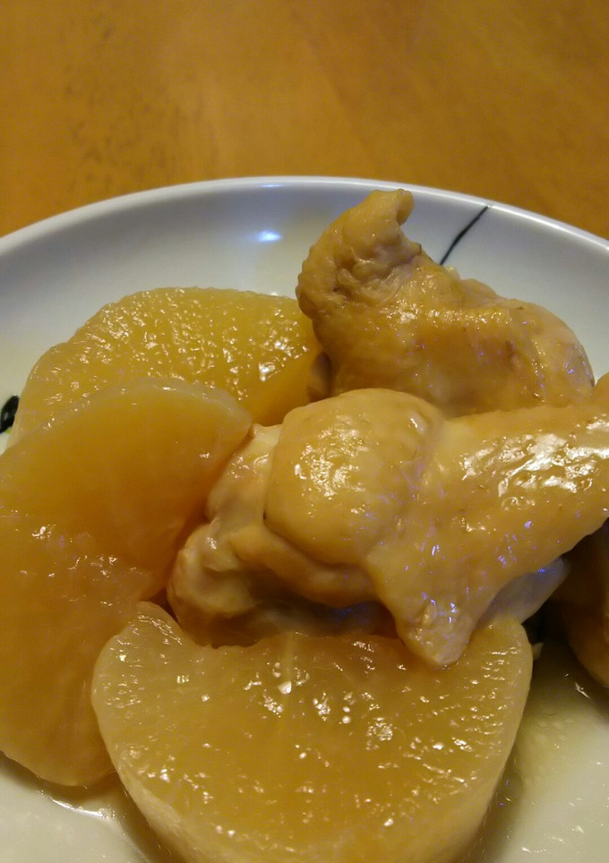 大根と鳥手羽の煮物-レシピのメイン写真