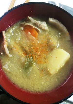 ほっこり野菜ごろごろとん汁-レシピのメイン写真