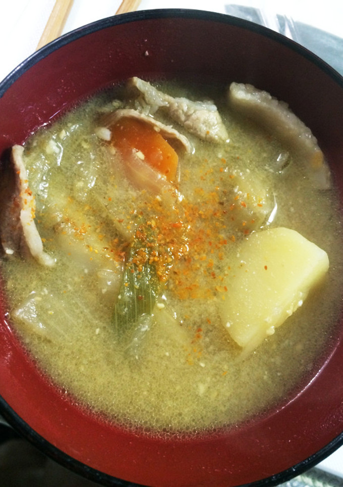 ほっこり野菜ごろごろとん汁-レシピのメイン写真