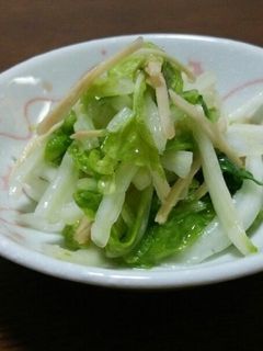 ごま油が香る★白菜のさっぱり生姜サラダ-レシピのメイン写真