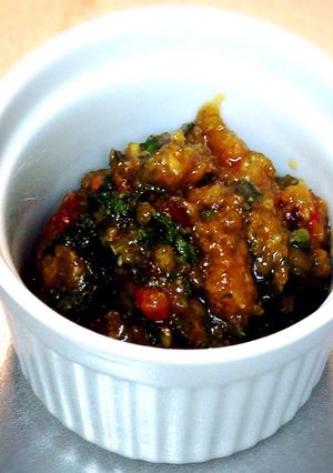 ご飯の友!ピリ辛大葉みそ-レシピのメイン写真