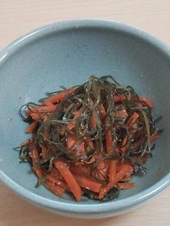 にんじんと切り昆布のさっと煮-レシピのメイン写真