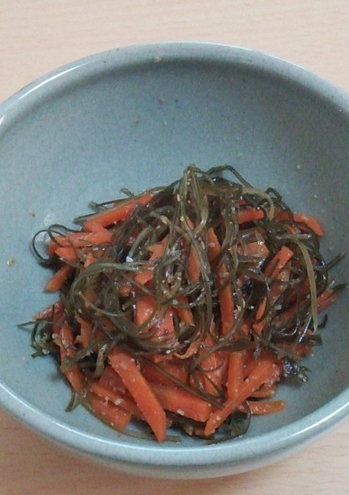 にんじんと切り昆布のさっと煮-レシピのメイン写真