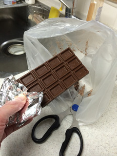 簡単 湯せん用チョコの作り方-レシピのメイン写真