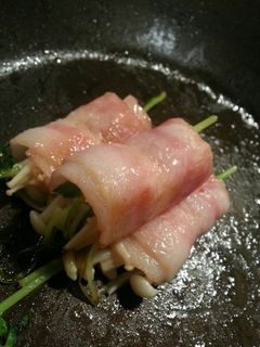 お弁当にも!ベーコンのえのき巻き^;^-レシピのメイン写真