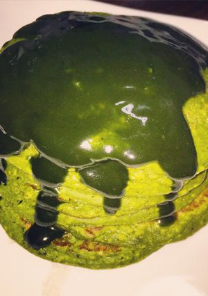 抹茶のパンケーキ-レシピのメイン写真
