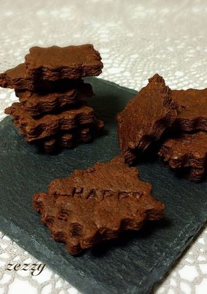 簡単！チョコトマトクッキー♡野菜のサブレ-レシピのメイン写真