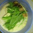 生湯葉の豆乳餡蒸し