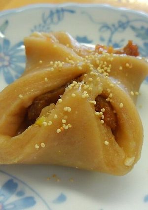 味噌あん包み柚餅子-レシピのメイン写真