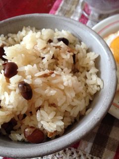 残った節分豆で豆ごはん♪-レシピのメイン写真