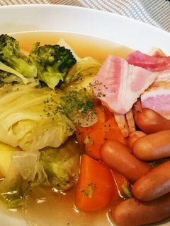 煮込むだけ、簡単♪野菜たっぷりポトフ!-レシピのメイン写真