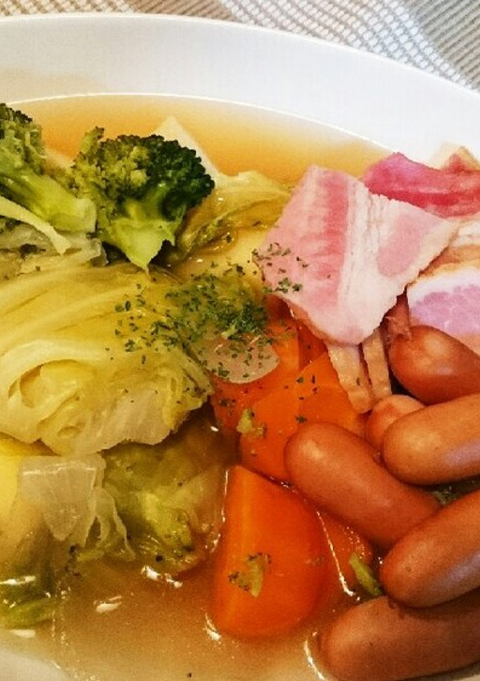 煮込むだけ、簡単♪野菜たっぷりポトフ！-レシピのメイン写真
