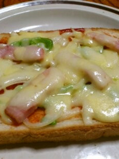 簡単!! ピザトースト-レシピのメイン写真