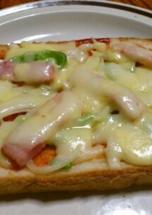 簡単!! ピザトースト-レシピのメイン写真