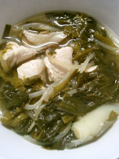ほうれん草と もやし 鶏肉の スープ♪-レシピのメイン写真