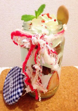メイソンジャーケーキ-レシピのメイン写真