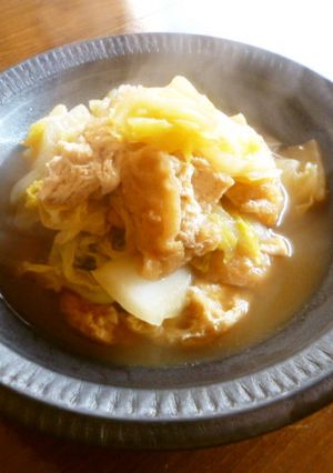 白菜とお揚げのトロトロ煮♪-レシピのメイン写真