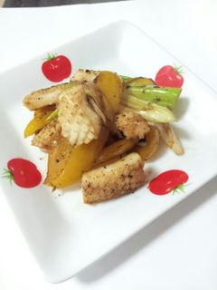 糖尿病☆塩分0.4☆イカのしょうが焼き-レシピのメイン写真