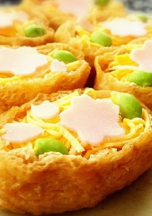 オシャレいなり寿司♡ひな祭りやお花見に！-レシピのメイン写真