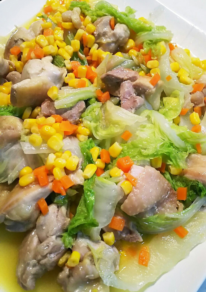 寒い季節に♪白菜＆鶏肉の洋風お鍋風-レシピのメイン写真