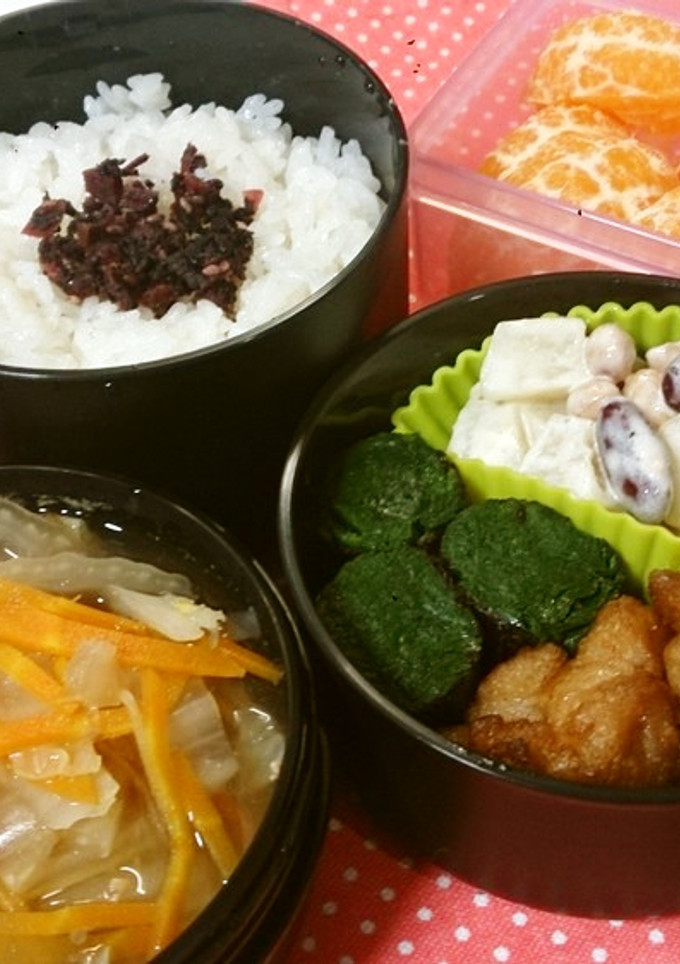 お弁当☆ほうれん草の海苔巻き☆-レシピのメイン写真