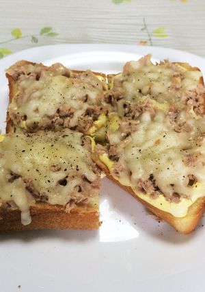 とろ〜りチーズのツナトースト-レシピのメイン写真