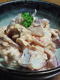 切って和えるだけ♪簡単たこマヨキムチ-レシピのメイン写真