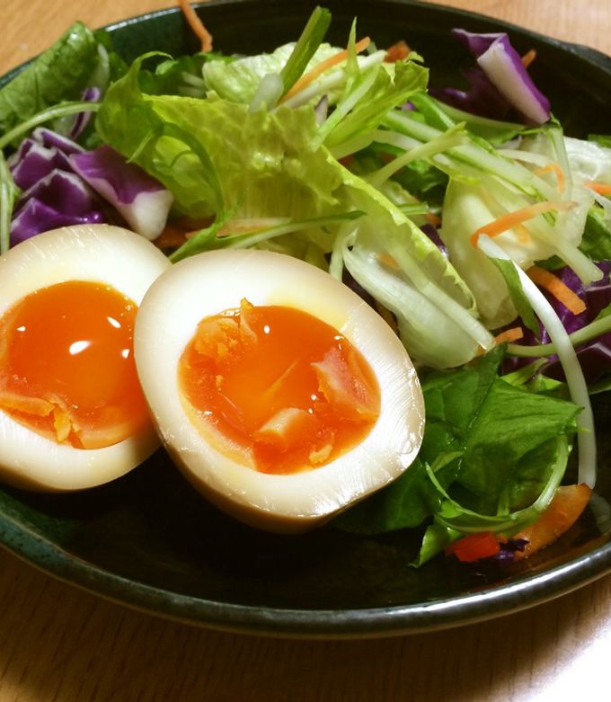エッグタイマーで絶品♪煮卵【半熟 味玉】 by ユーロキッチンかさい エッグタイマーで絶品♪煮卵【半熟 味玉】 by ユーロキッチンかさい