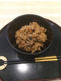 切り干し大根の煮物で炊き込みご飯-レシピのメイン写真