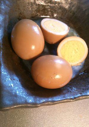 固ゆで卵の煮たまご。お弁当・おせちにも！-レシピのメイン写真
