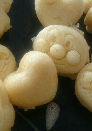 レンジで簡単HMでカステラ風蒸しパン-レシピのメイン写真