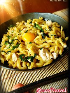混ぜそば風♪ニラ入り焼きうどん-レシピのメイン写真
