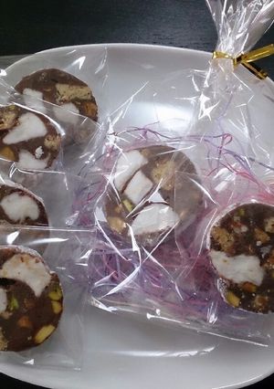 サラミチョコ-レシピのメイン写真
