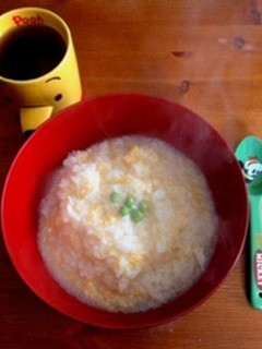 卵雑炊-レシピのメイン写真