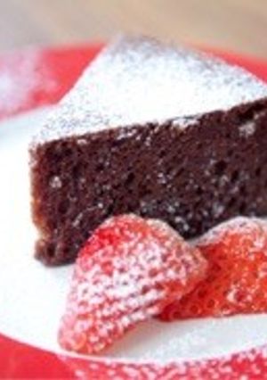 炊飯器で作るチョコレートケーキ-レシピのメイン写真