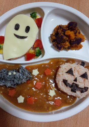 覚え書き　２歳ハロウィン-レシピのメイン写真