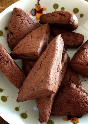 簡単成功★バレンタインチョコスコーン風-レシピのメイン写真