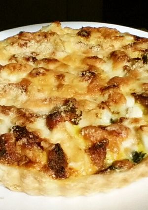タンドーリチキンのキッシュ-レシピのメイン写真