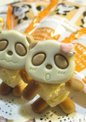 かわいい簡単☆さくさくぱんだで友ちょこに-レシピのメイン写真