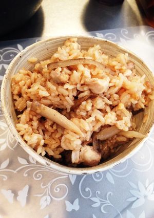 鶏、大根の煮汁で 簡単炊き込みご飯☻-レシピのメイン写真