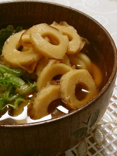 あったか☆手作りだしのちくわうどん☆-レシピのメイン写真