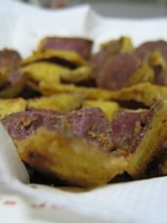 さつまいもの皮で作るおつまみチップス-レシピのメイン写真